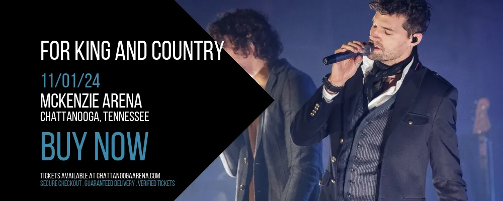 For King and Country at McKenzie Arena