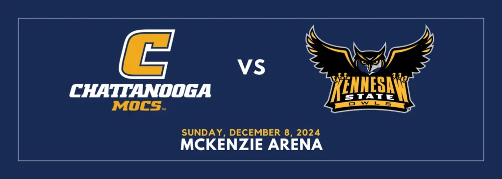 Chattanooga Mocs Women's Basketball at McKenzie Arena